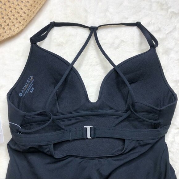 ATHLETA Molded Prism Back Tankini Swim Top - Picture 5 of 8